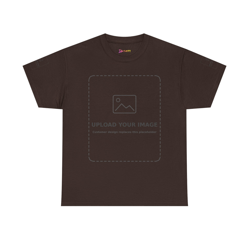 CUSTOM PRINT T-SHIRT [ FRONT, BACK, SELEVES ]