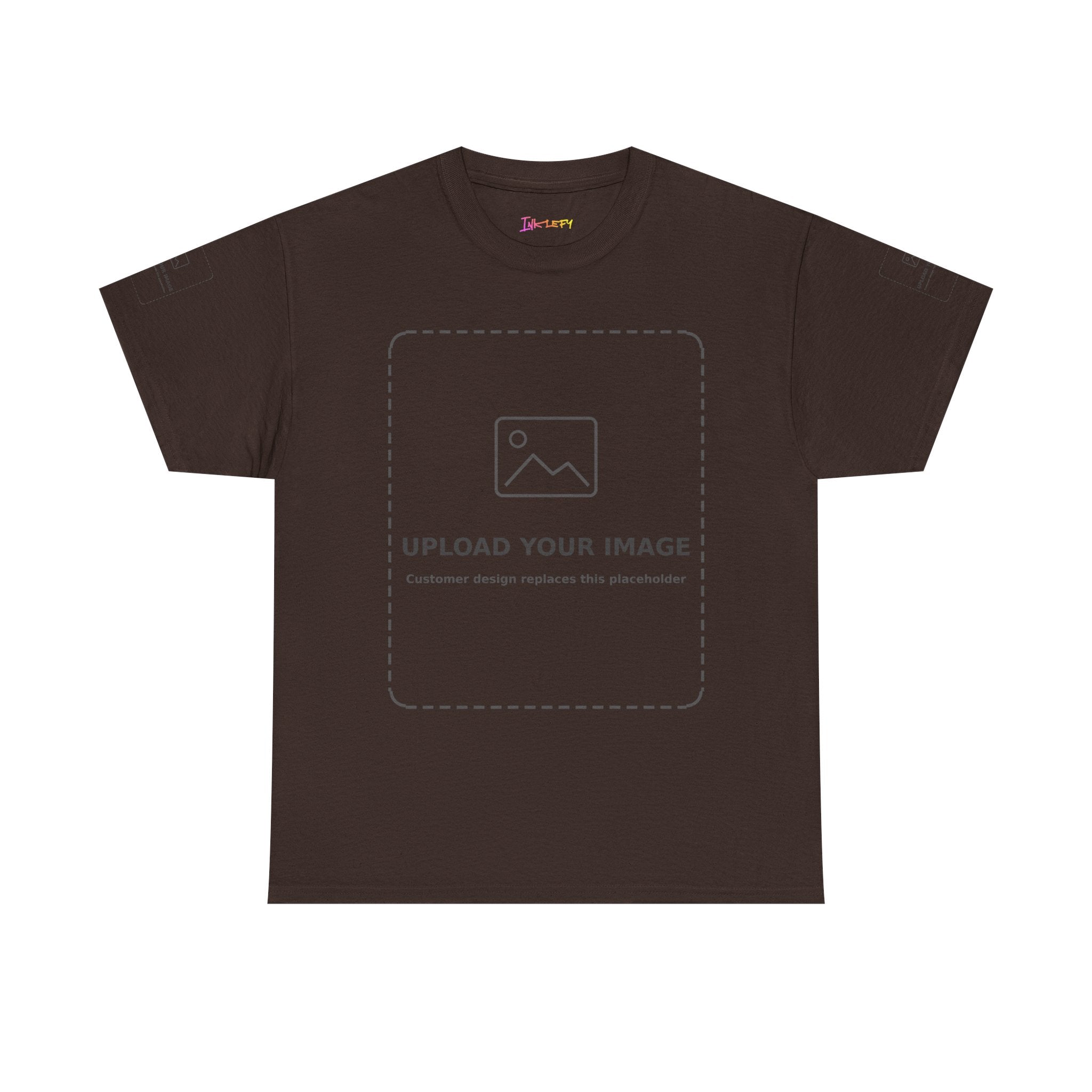 CUSTOM PRINT T-SHIRT [ FRONT, BACK, SELEVES ]