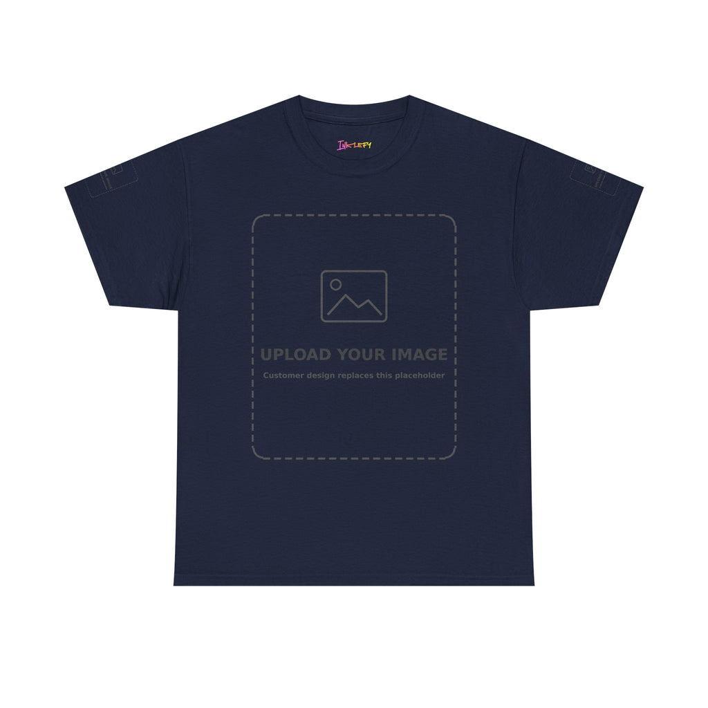 CUSTOM PRINT T-SHIRT [ FRONT, BACK, SELEVES ]