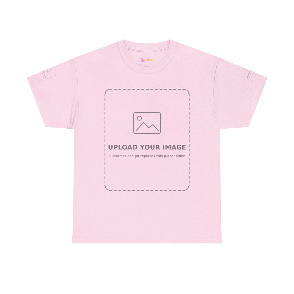 CUSTOM PRINT T-SHIRT [ FRONT, BACK, SELEVES ]