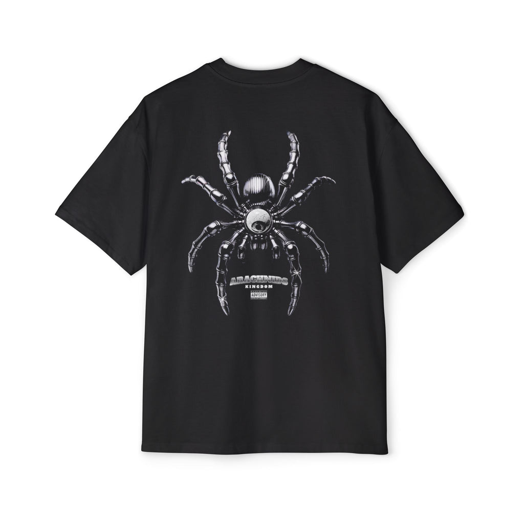 Spider Web Oversized Graphic Tee