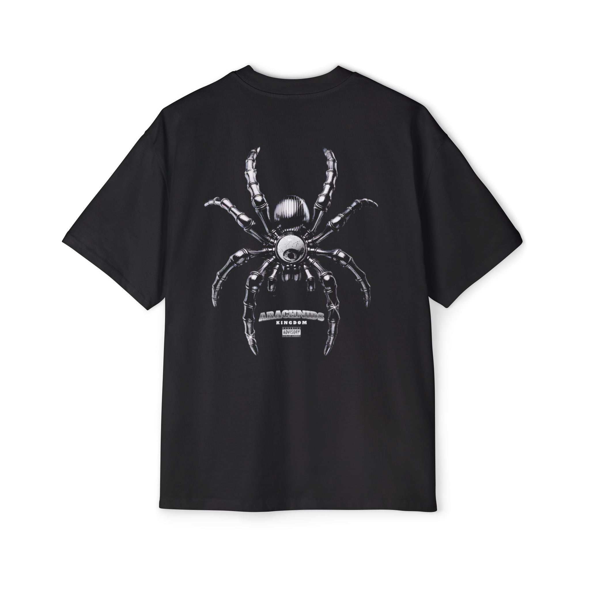 Spider Web Oversized Graphic Tee