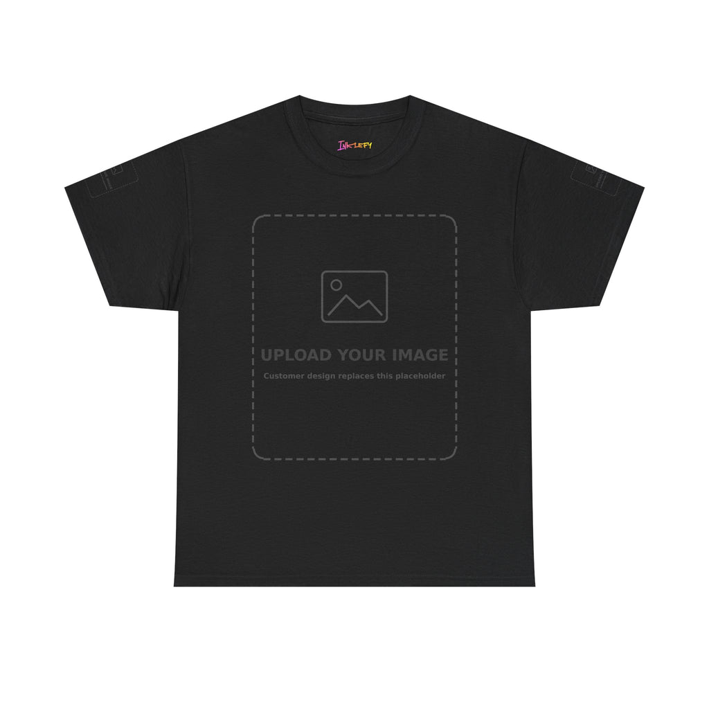 CUSTOM PRINT T-SHIRT [ FRONT, BACK, SELEVES ]