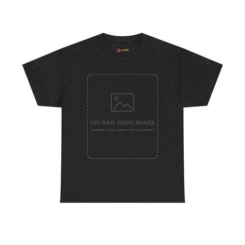 CUSTOM PRINT T-SHIRT [ FRONT, BACK, SELEVES ]