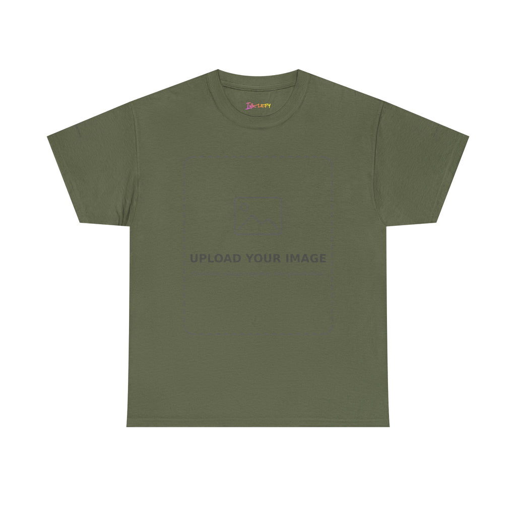 CUSTOM PRINT T-SHIRT [ FRONT, BACK, SELEVES ]