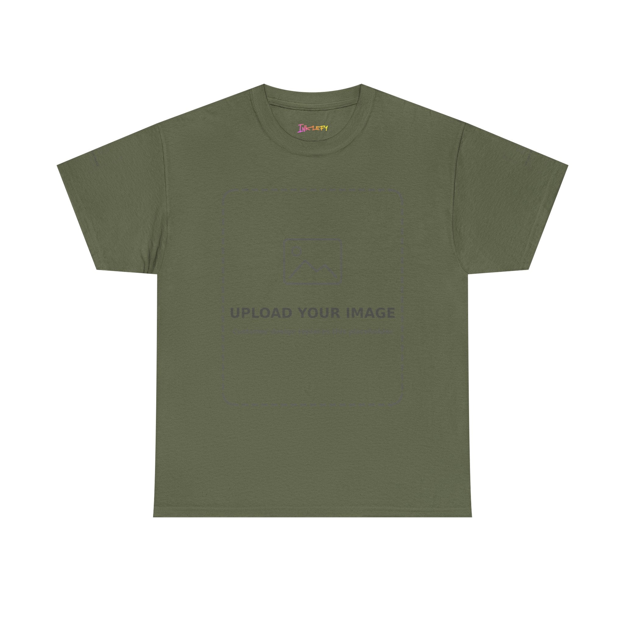 CUSTOM PRINT T-SHIRT [ FRONT, BACK, SELEVES ]
