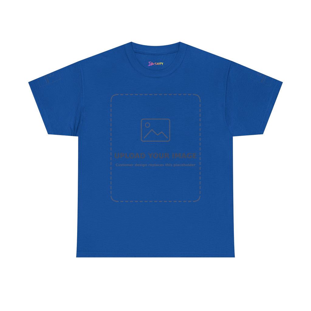 CUSTOM PRINT T-SHIRT [ FRONT, BACK, SELEVES ]