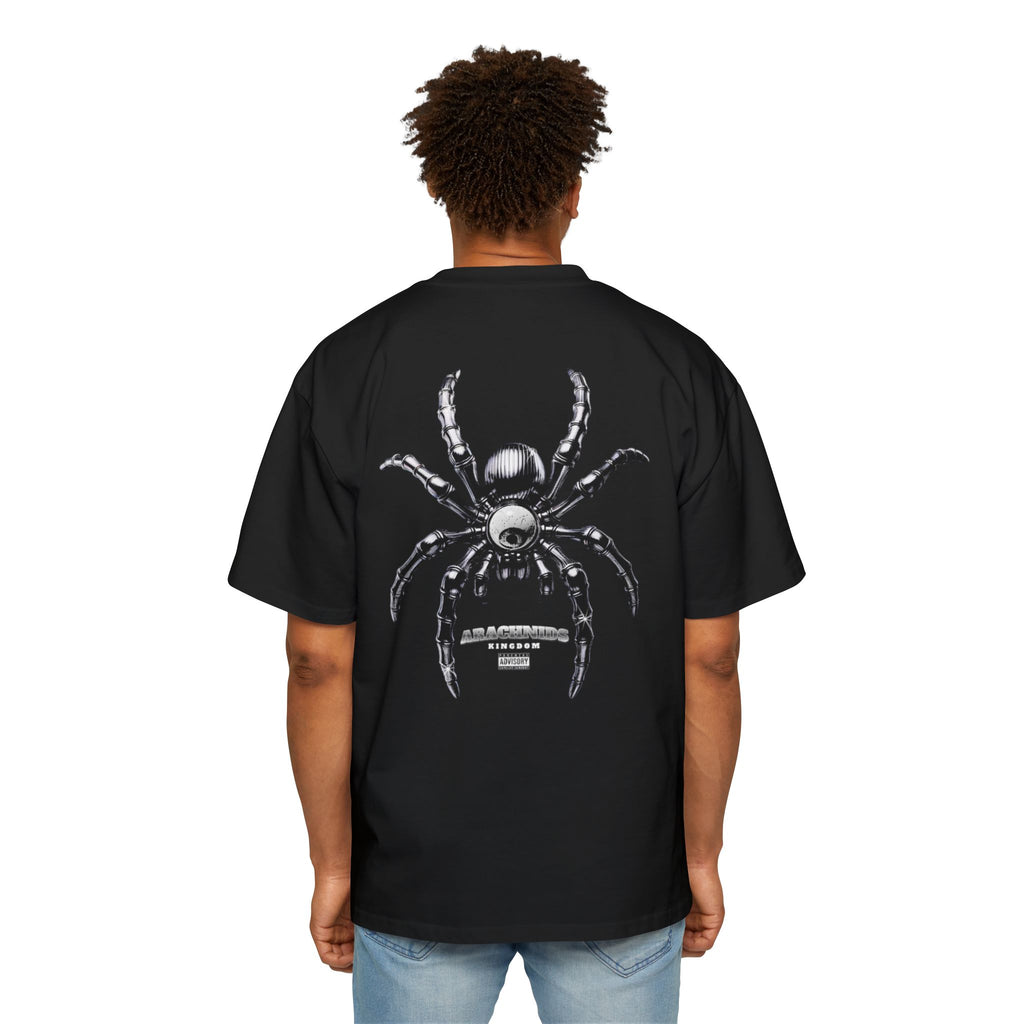 Spider Web Oversized Graphic Tee
