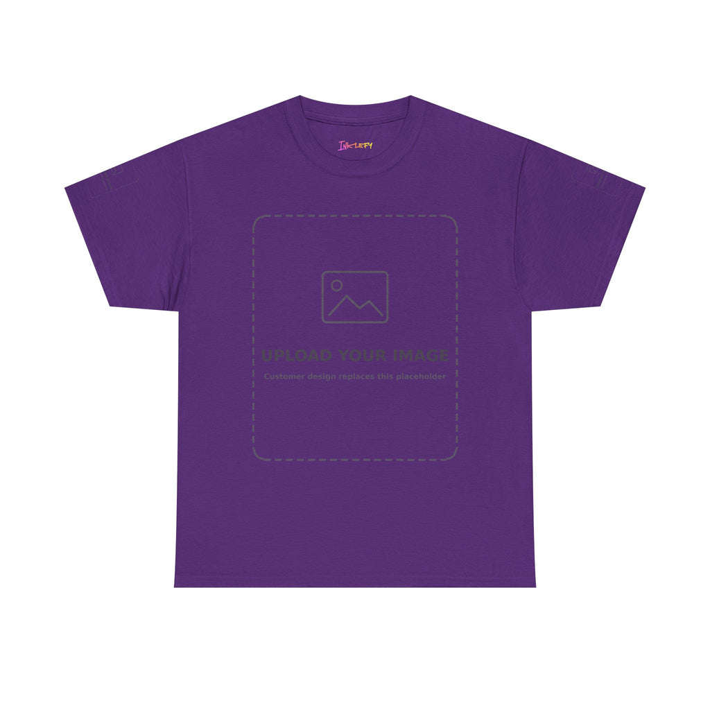 CUSTOM PRINT T-SHIRT [ FRONT, BACK, SELEVES ]