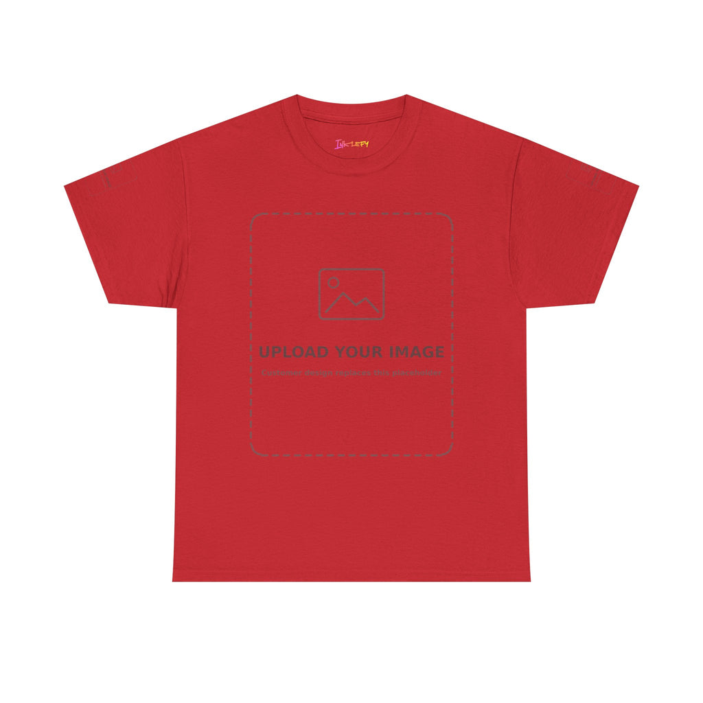 CUSTOM PRINT T-SHIRT [ FRONT, BACK, SELEVES ]